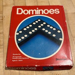 Dominoes vintage by Pressman
